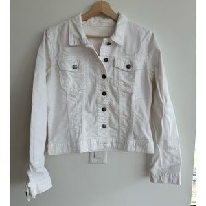 White Kut from the Kloth denim jacket